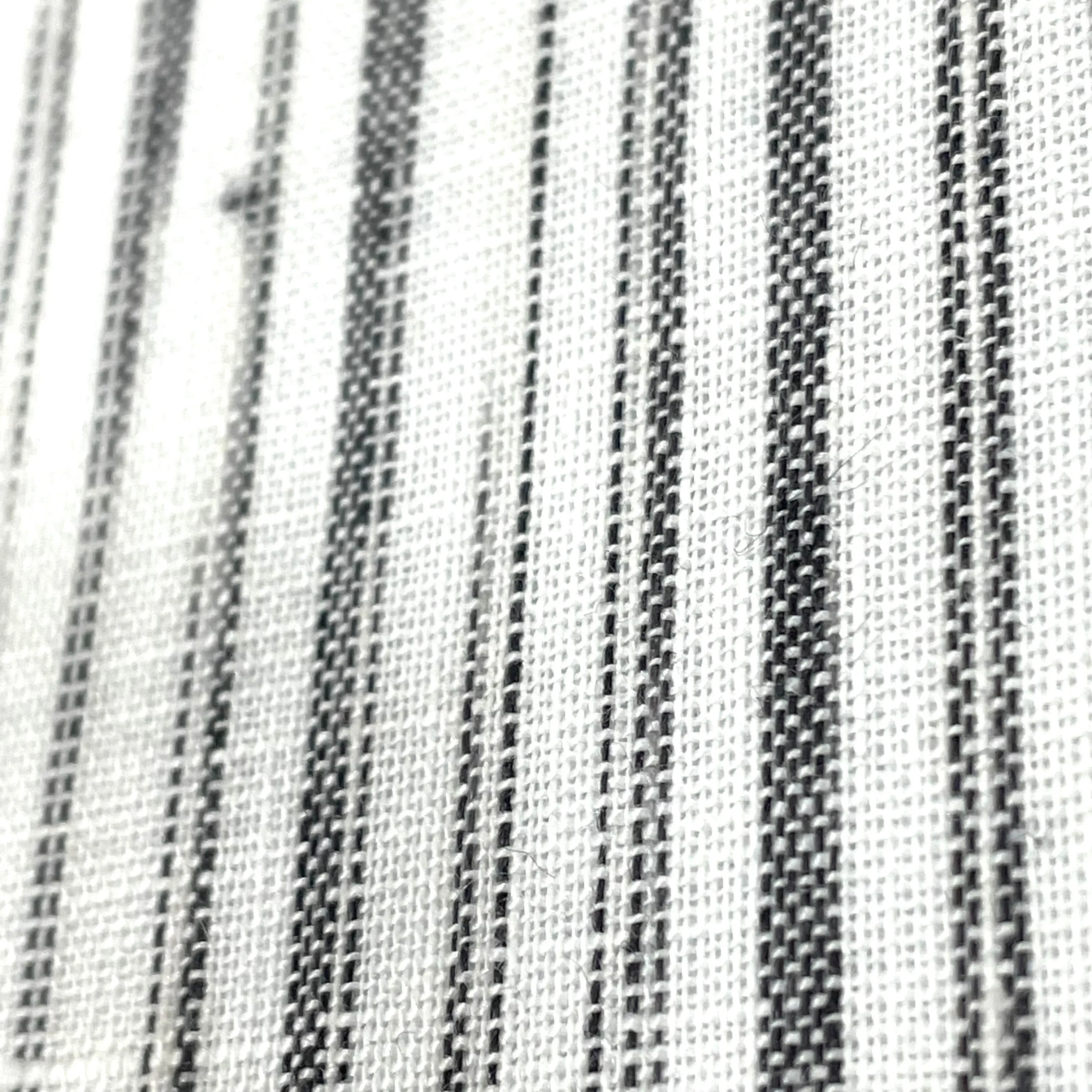 Irregular Modern Stripe 100% Natural Linen Fabric By The Yard/CL1039