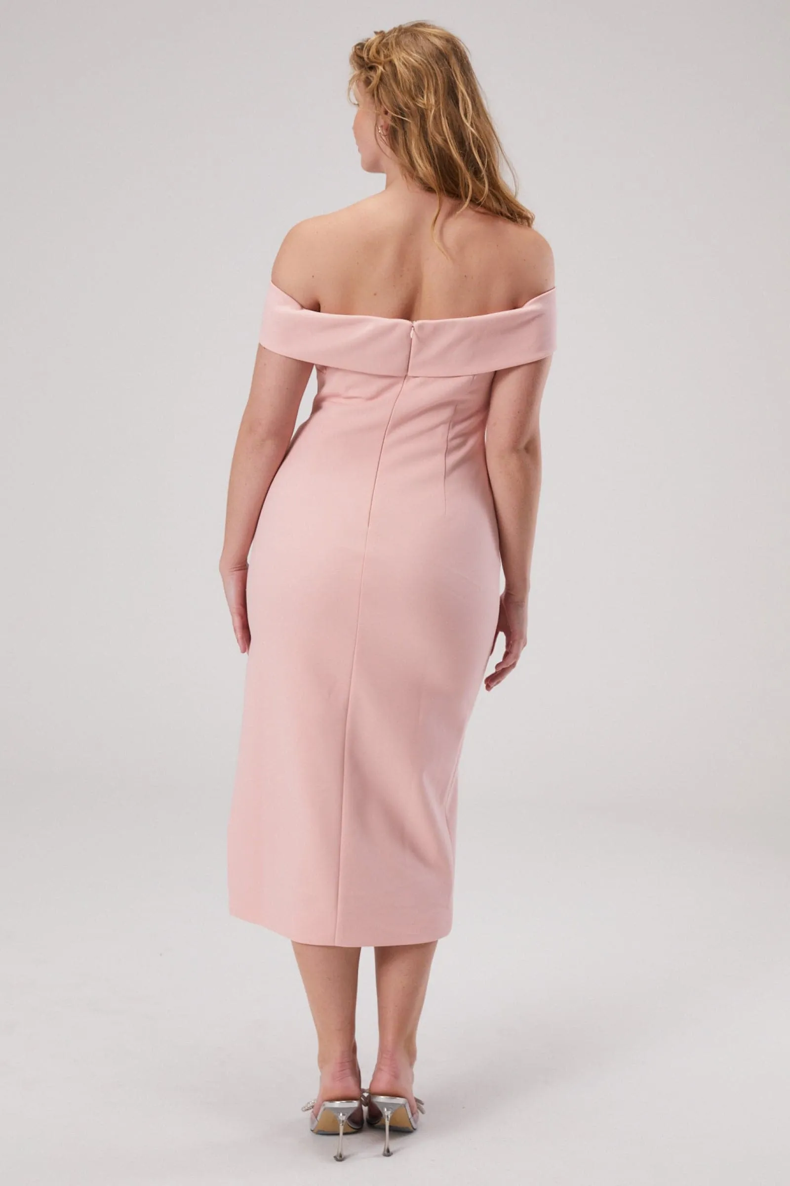 IVY CREPE MIDI DRESS