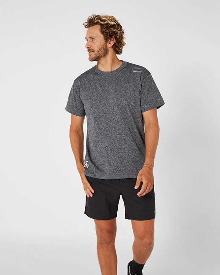 Jetpilot All Day Mens Tee - Grey