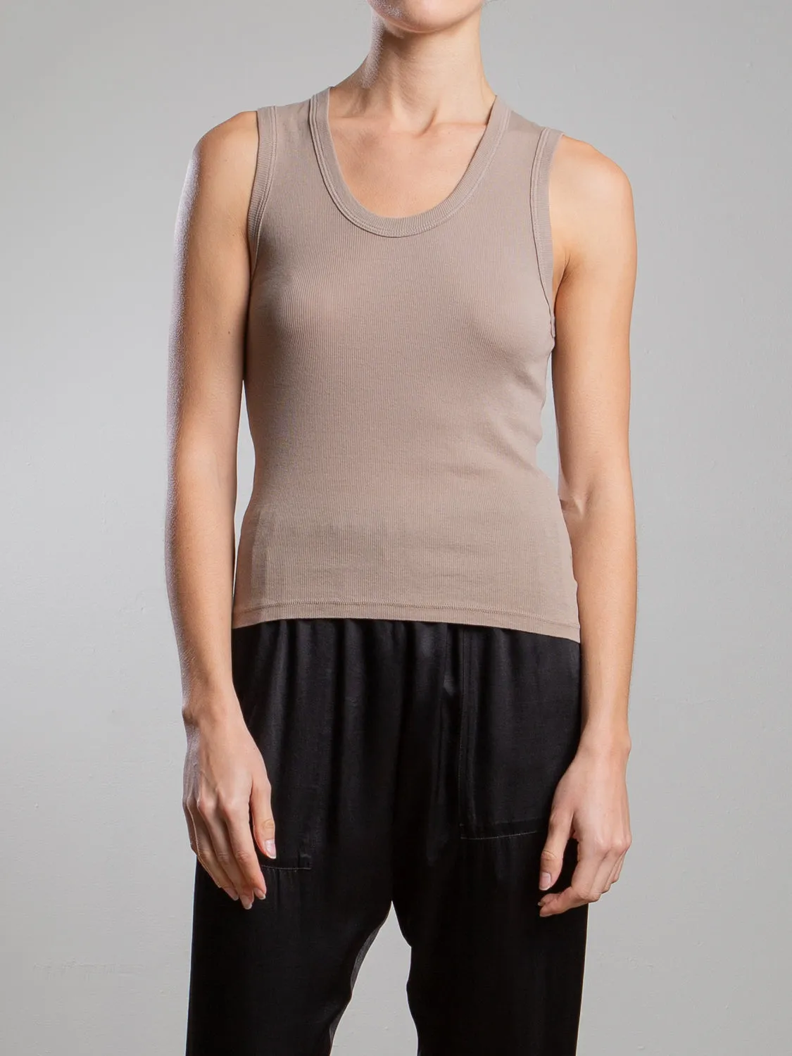 Joan Tank in Lightweight Rib - Foundation