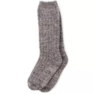 Kashwere Lounge Ultra Soft Silver Fox & Pewter Heathered Spa Socks