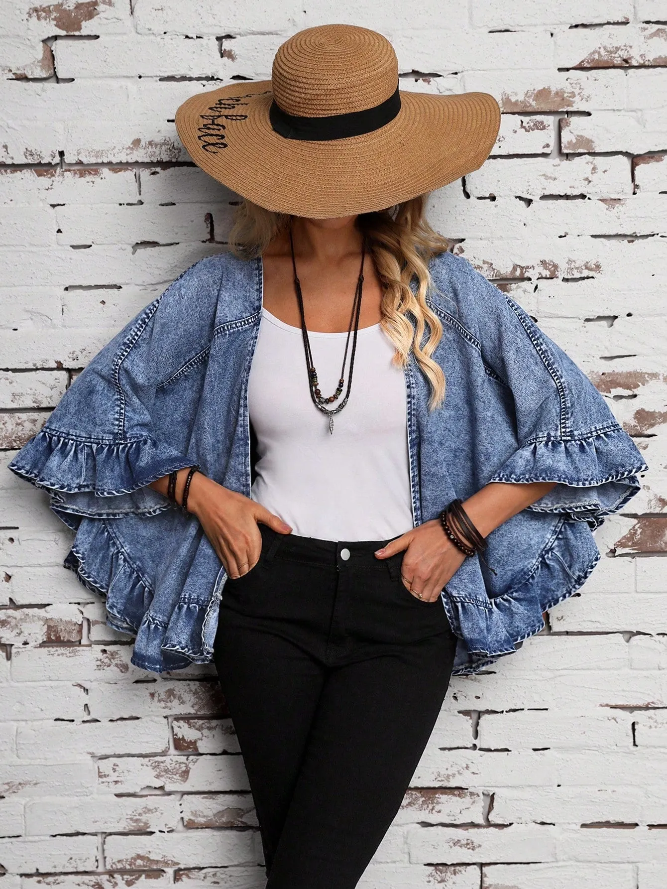 Kathy Denim Cardigan