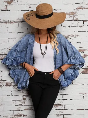 Kathy Denim Cardigan