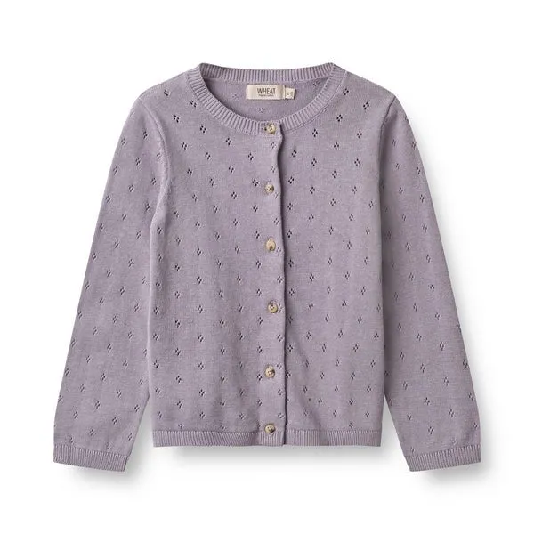 Knit Cardigan Maia in Lavender