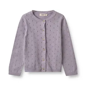 Knit Cardigan Maia in Lavender