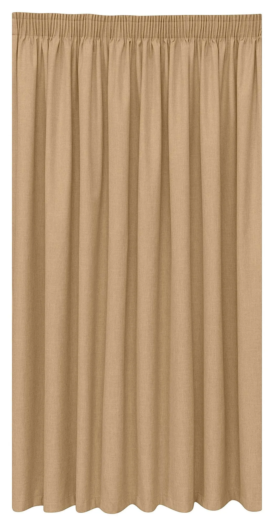 Kubu Porscha Blockout Taped Curtain Ready To Hang Chatruse