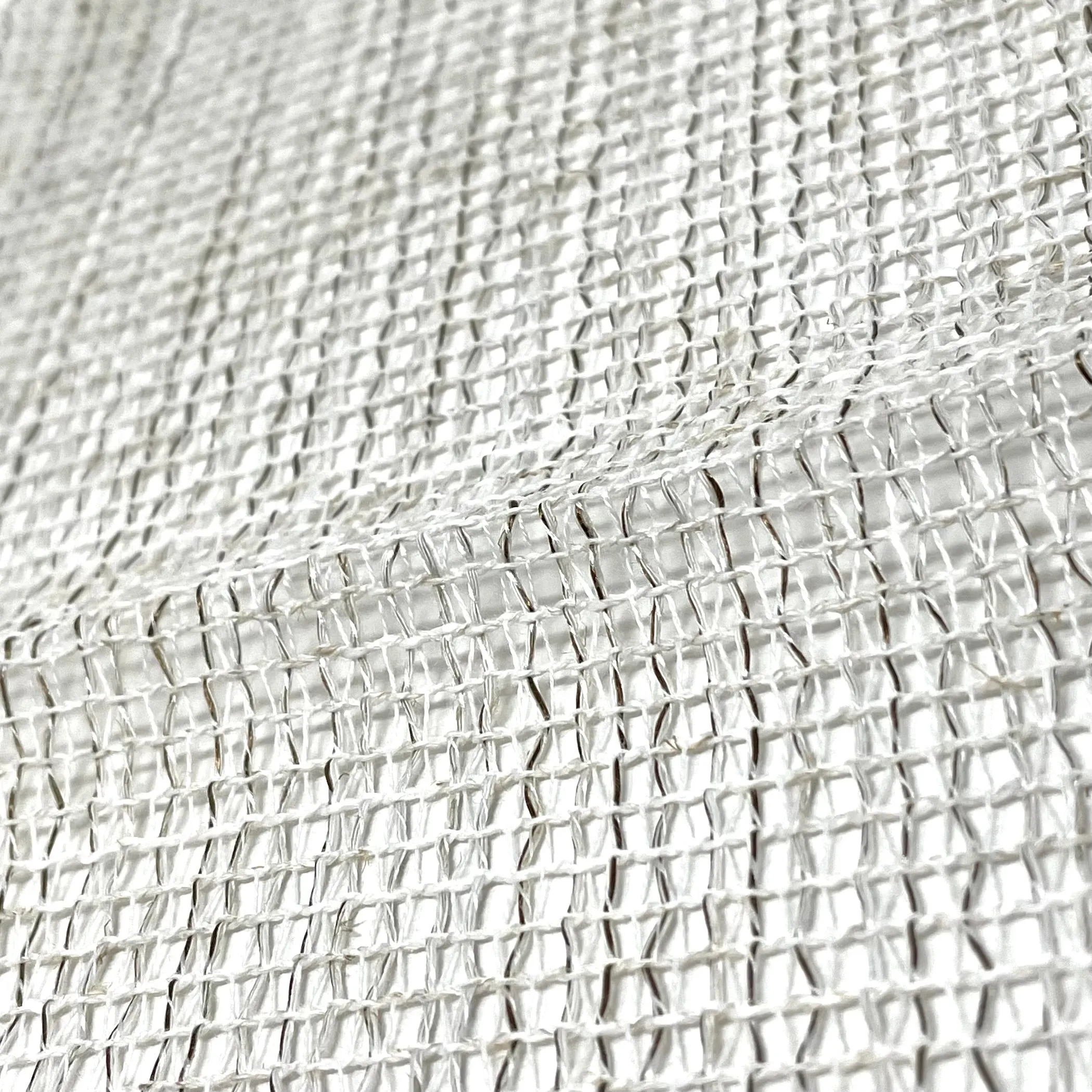 Large mesh Net Faux Linen Fabric By The Yard/CL1070