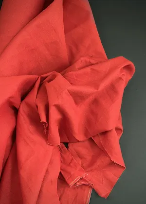 Laundered Linen Cotton - Flame