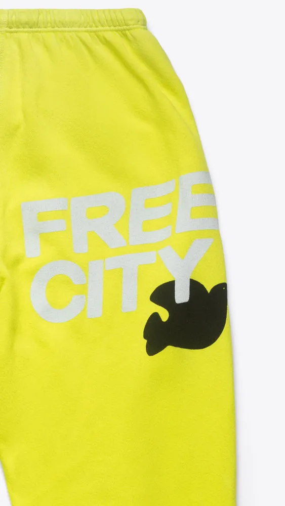 Lets Go OG Supervintage Sweapant - Space Yellow
