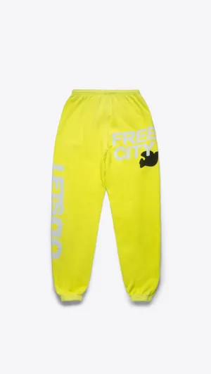 Lets Go OG Supervintage Sweapant - Space Yellow