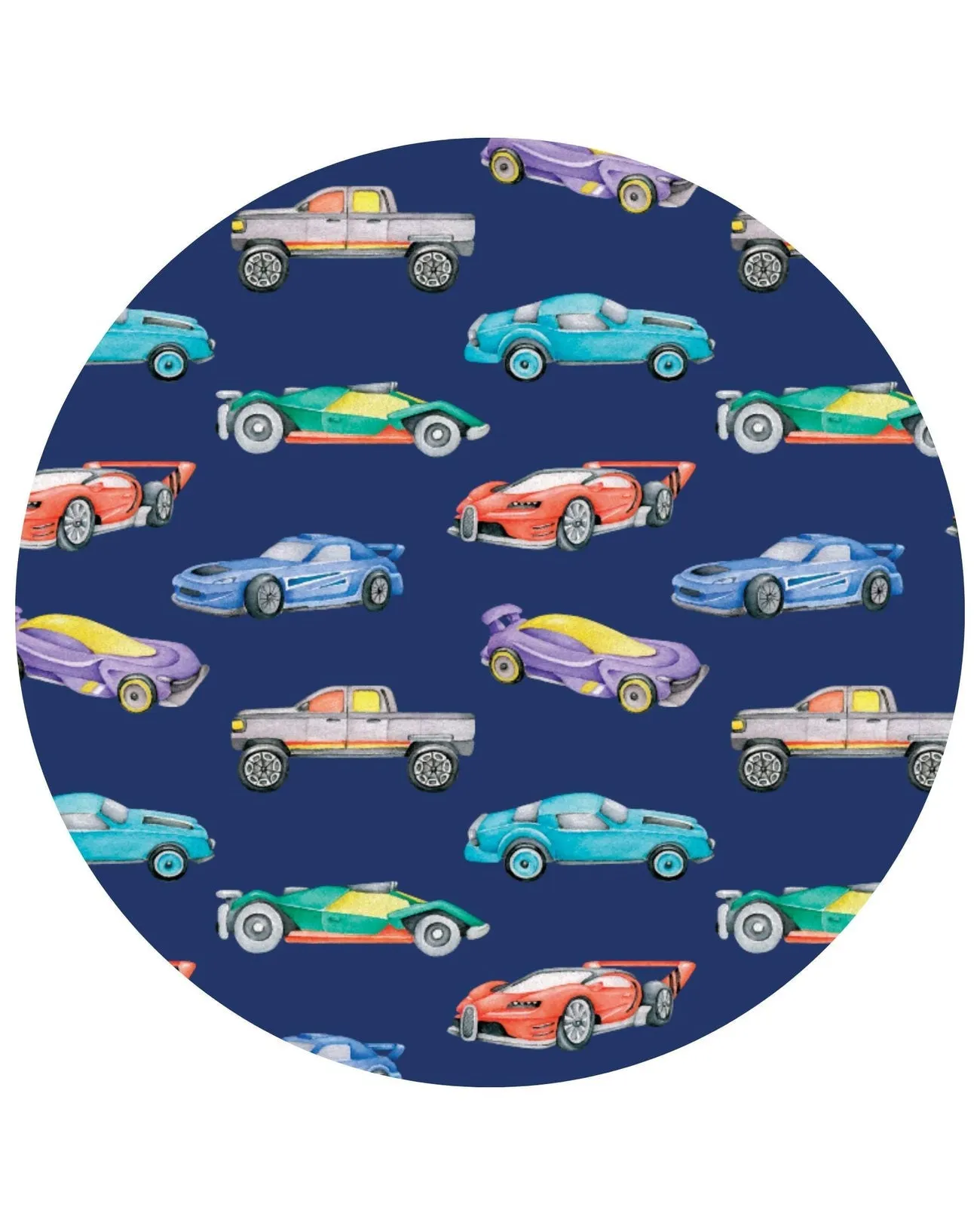 Lev Baby Jackson Race Car Toddler Lounge  Long Sleeve Two Piece Jammies Pajamas