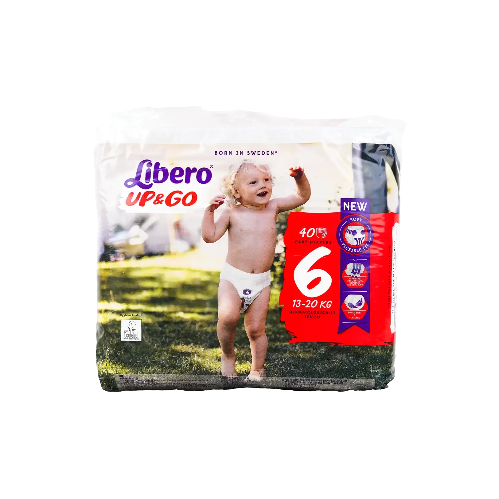 Libero Up&Go Pants No.6 (13-20Kg) 40Pcs