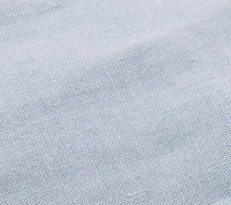 Light blue linen duvet cover set with 2 pillowcases