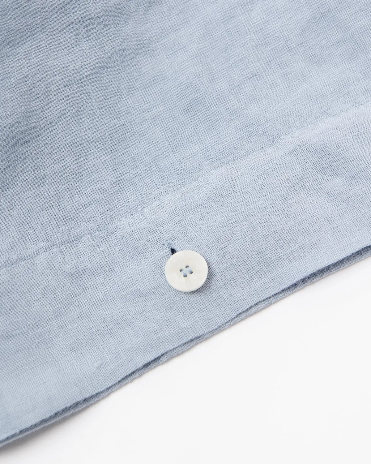 Light Blue Linen Duvet cover