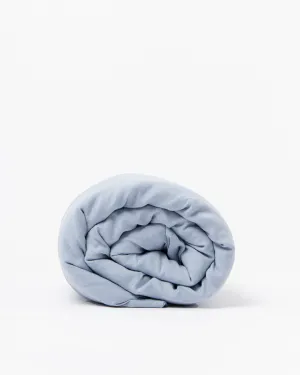 Light Blue Linen Duvet cover