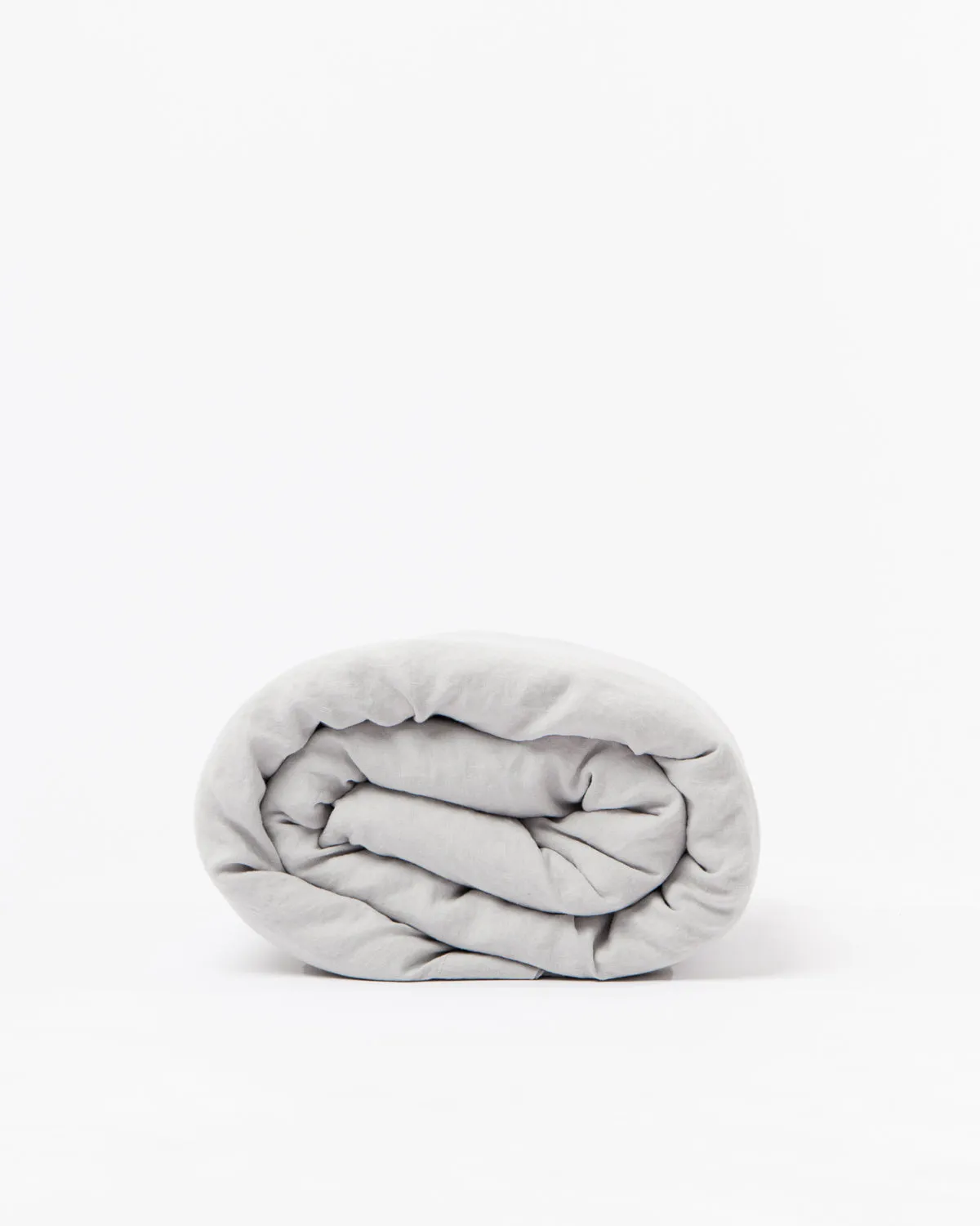 Light grey linen Duvet cover