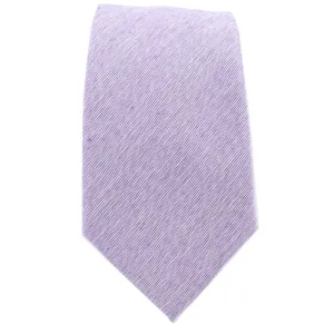 Light Purple Linen Tie
