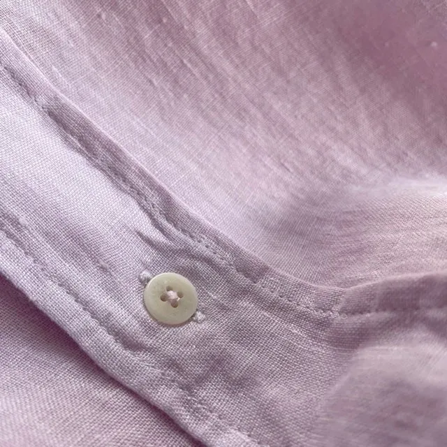 LOVE BRAND & Co. Men Lavender Abaco Linen Shirt