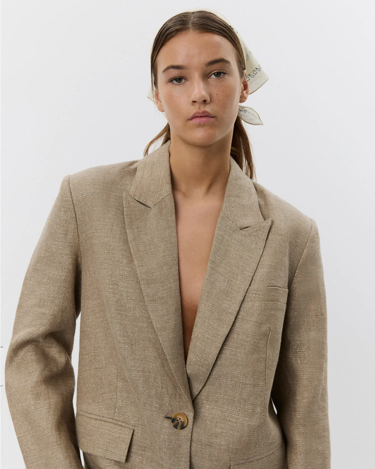 LOVELLESW BLAZER - Light brown