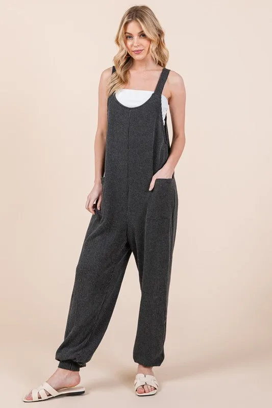 LOW KEY smoked jumpsuit