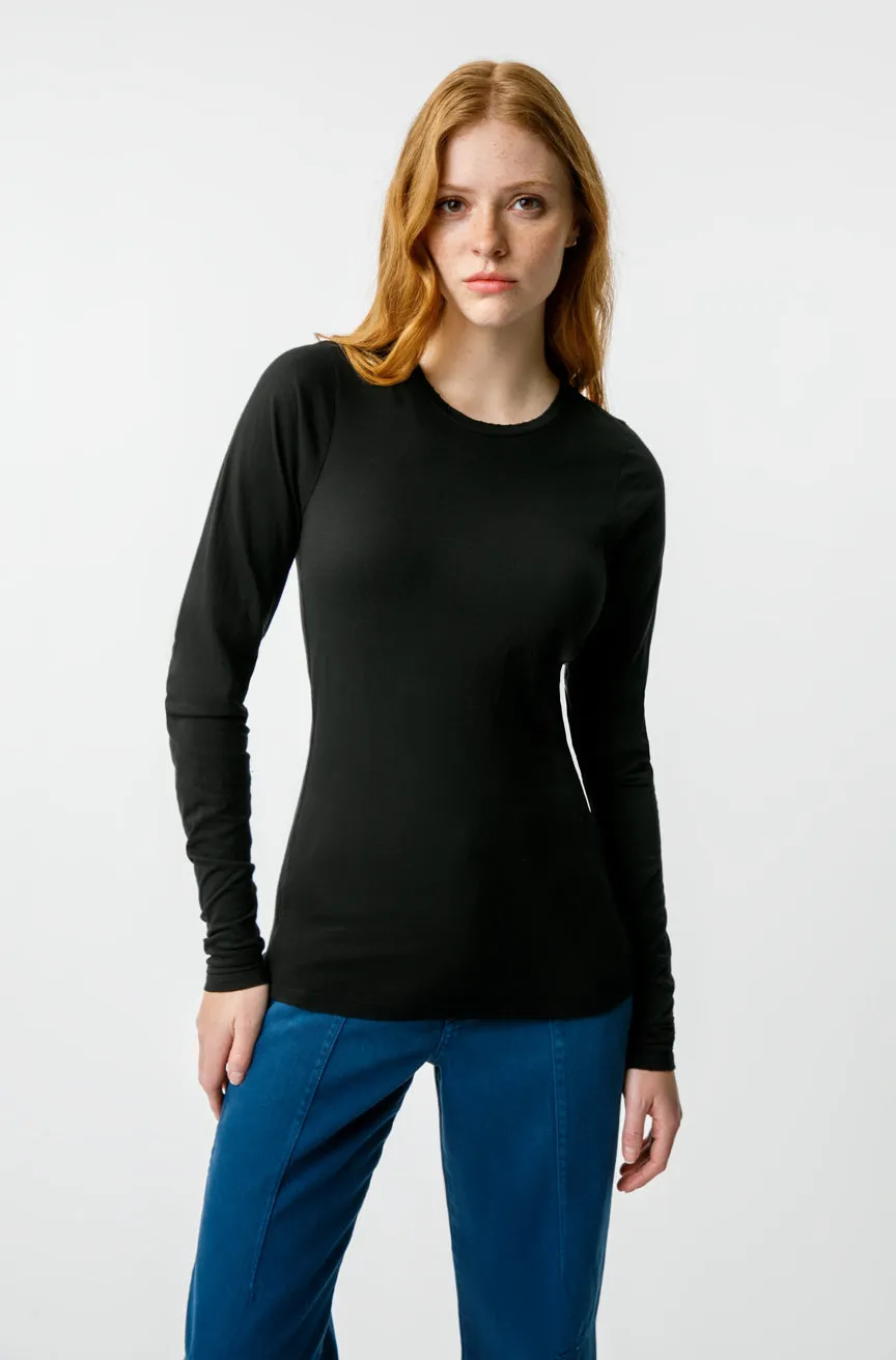 L/S Sweet Tee - Black