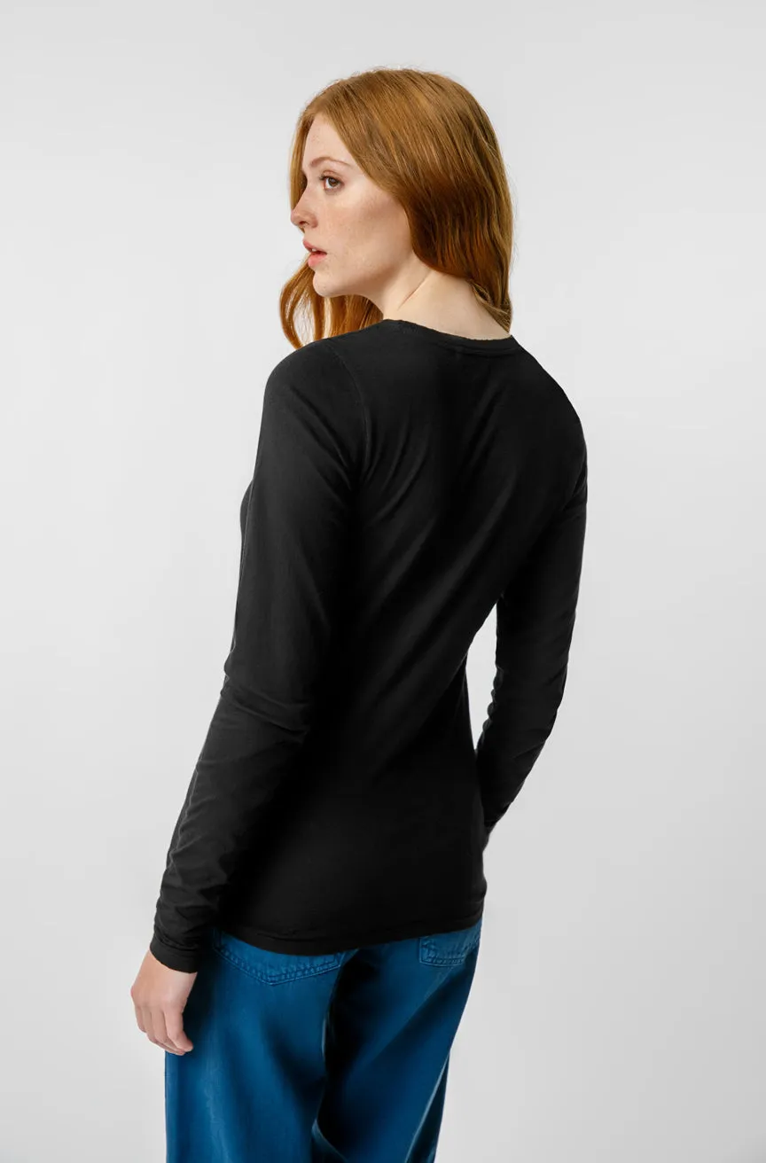 L/S Sweet Tee - Black