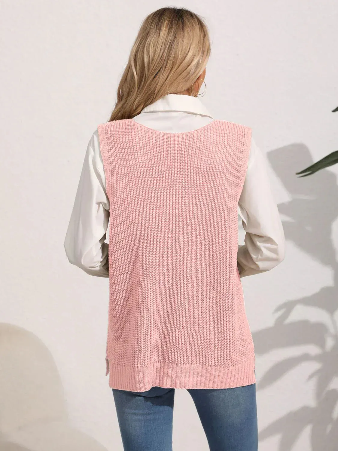 Luna | V-neck Sweater Vest