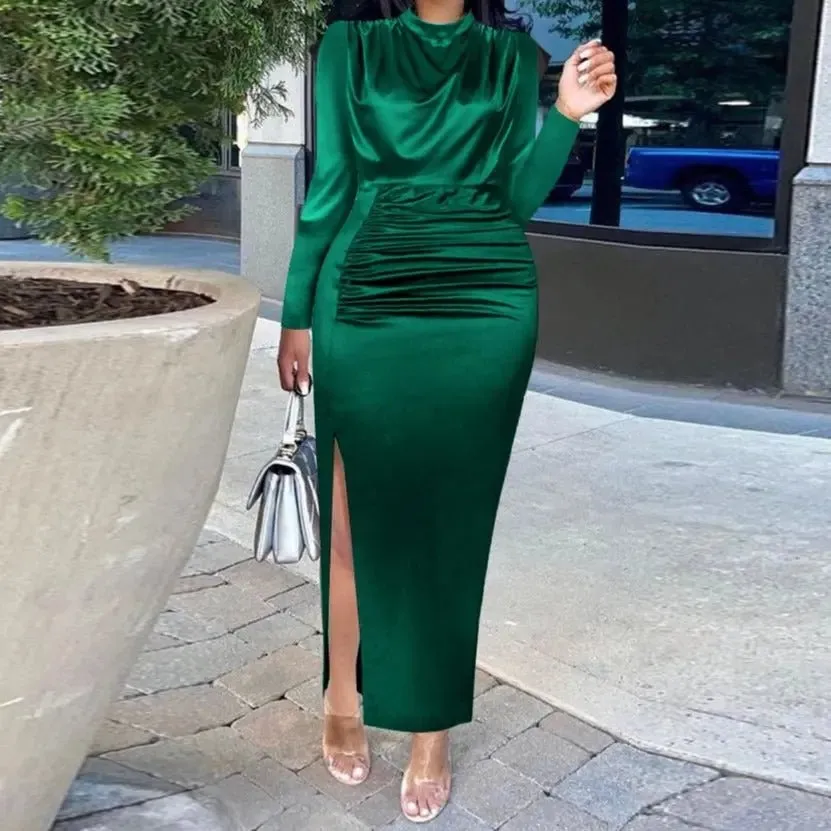 Maia Elegant Slinky Evening Bodycon Dress