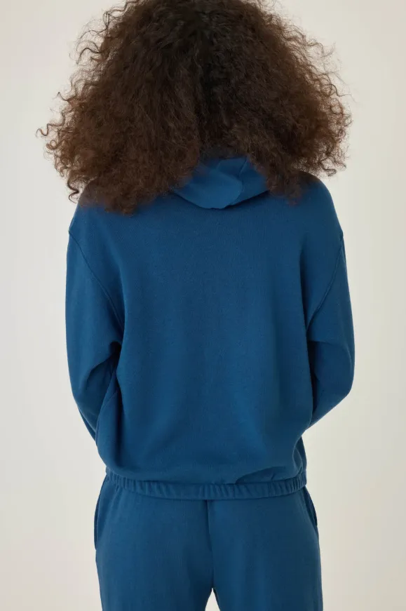 Maritime Lounge Embroidered Hoodie