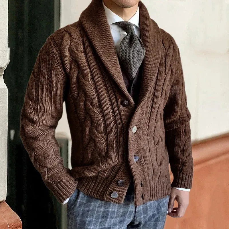 Markus | Knitted Cardigan Sweater
