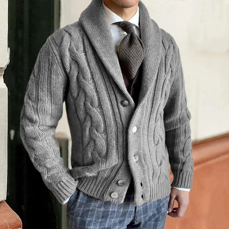 Markus | Knitted Cardigan Sweater
