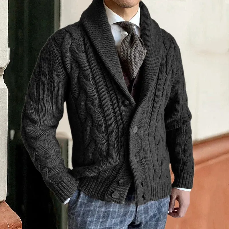 Markus | Knitted Cardigan Sweater