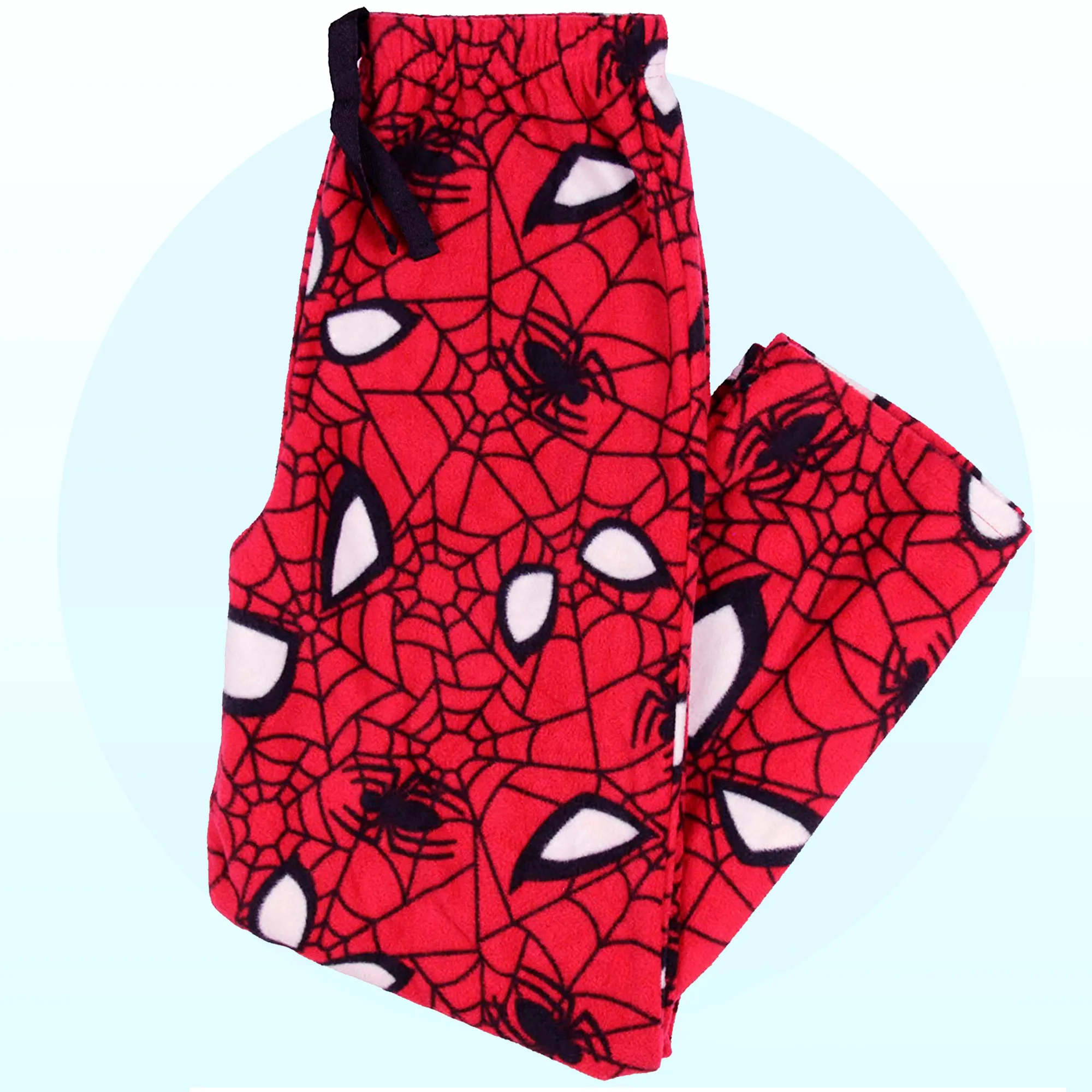 Marvel Spider-Man Boys Plush Fleece Lounge Pajama Pants