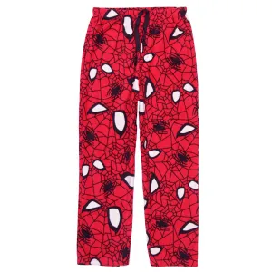 Marvel Spider-Man Boys Plush Fleece Lounge Pajama Pants