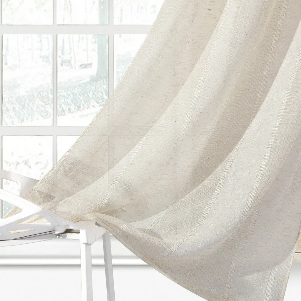 Megan Grommet 76" x 84" Panel Pair in Linen