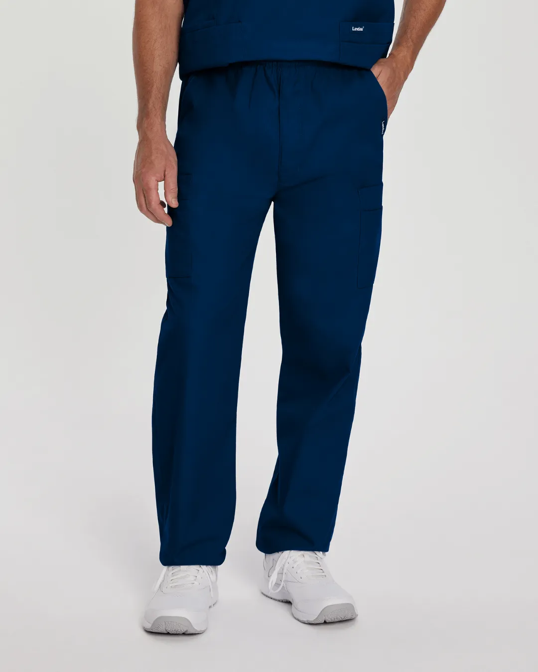 Men's Essentials Scrub Set - Navy