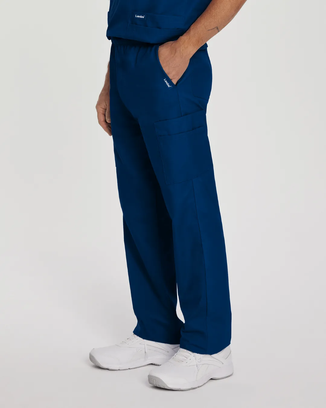 Men's Essentials Scrub Set - Navy