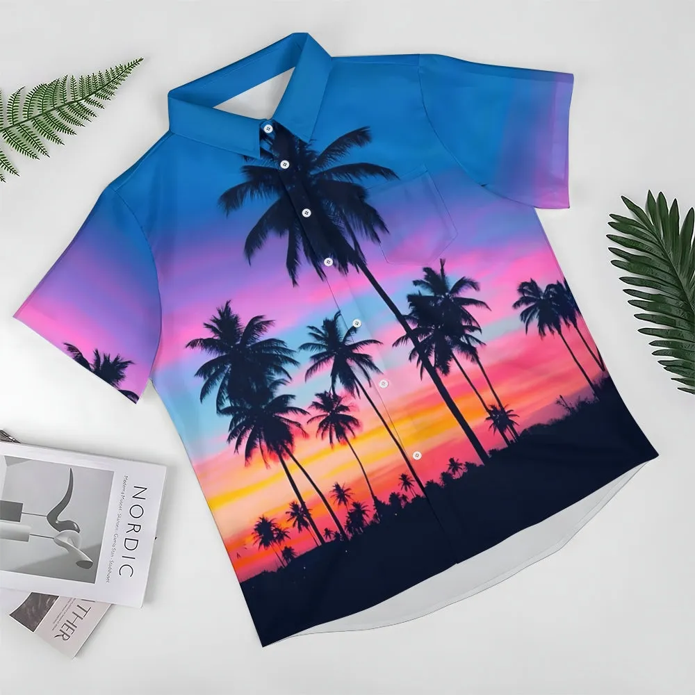 Men's Hawaiian Casual Short Sleeve Shirt 2310000943