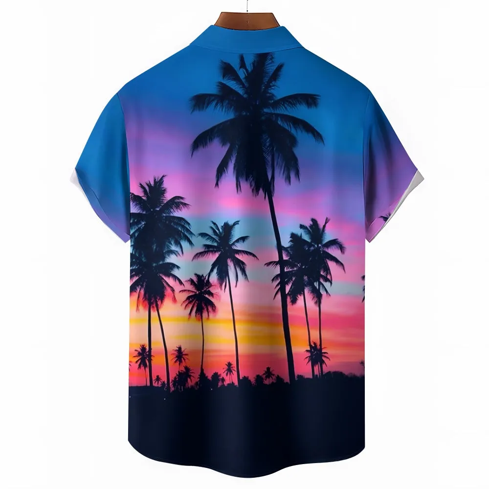 Men's Hawaiian Casual Short Sleeve Shirt 2310000943