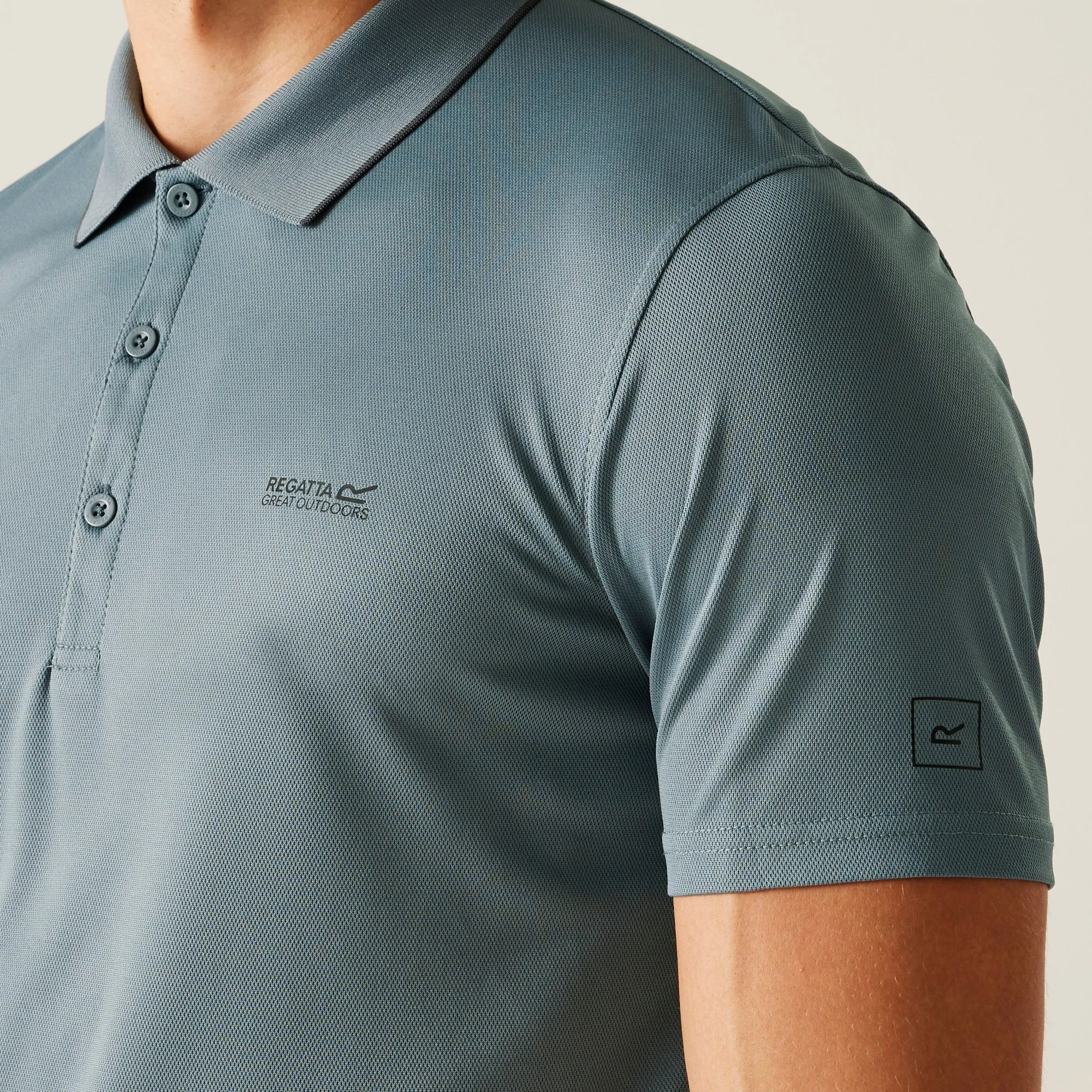 Men's Maverick V Active Polo Shirt | Stormy Weather