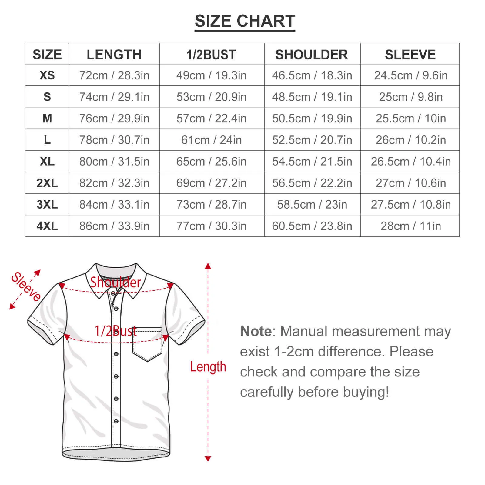 Men's Texture Print Casual Short Sleeve Shirt 2402000188