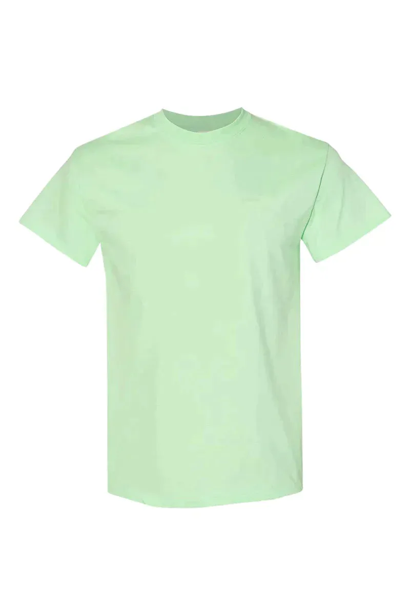 Merry Script Faux Tinsel Transfer Short Sleeve Relaxed Fit T-Shirt