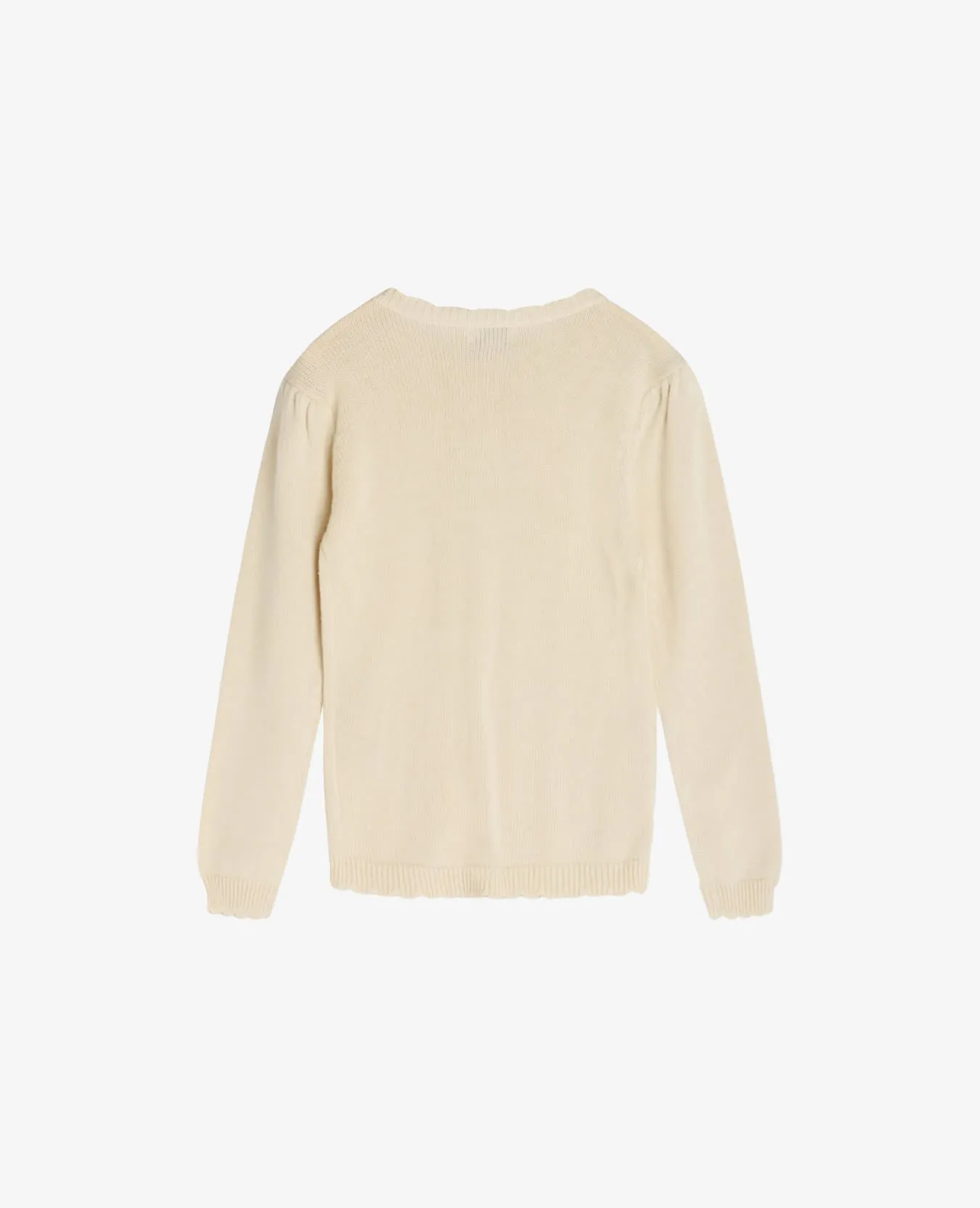 MINI 12GG ORGANIC COTTON CARDIGAN