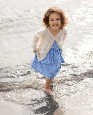 MINI 12GG ORGANIC COTTON CARDIGAN
