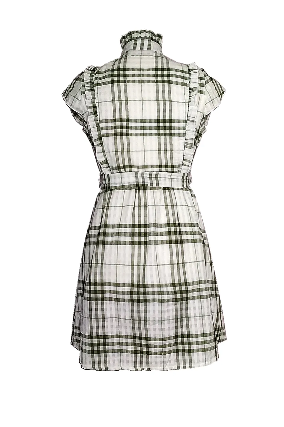 MISS PINKI Sara check shirt dress  - Petite