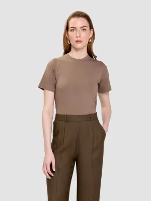 Moez T-shirt - Dark Taupe