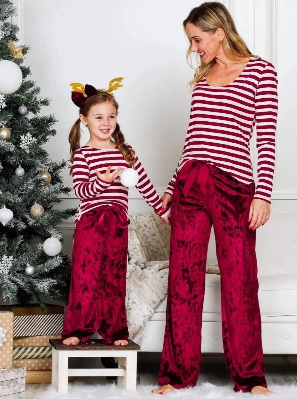Mommy and Me Velvet Crush Lounge Pants
