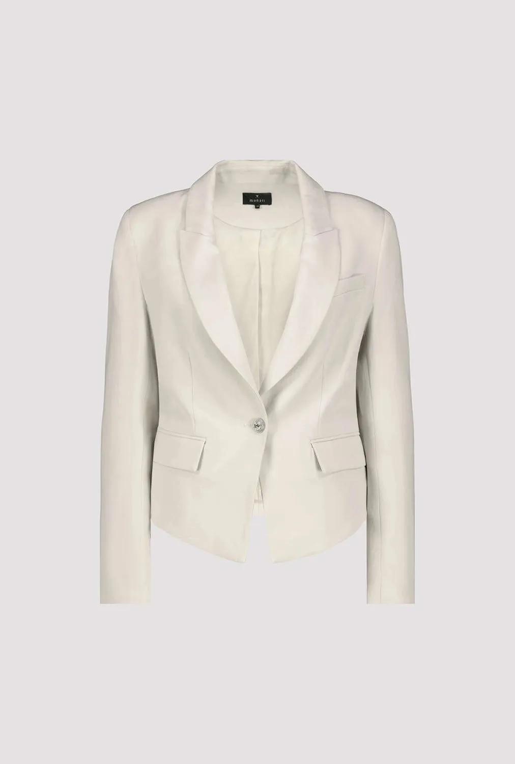 Monari Linen Blazer in Light Sand M408964