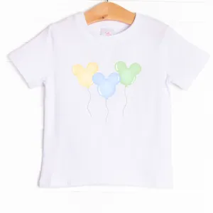 Mouse Balloon Magic Boy Graphic Tee