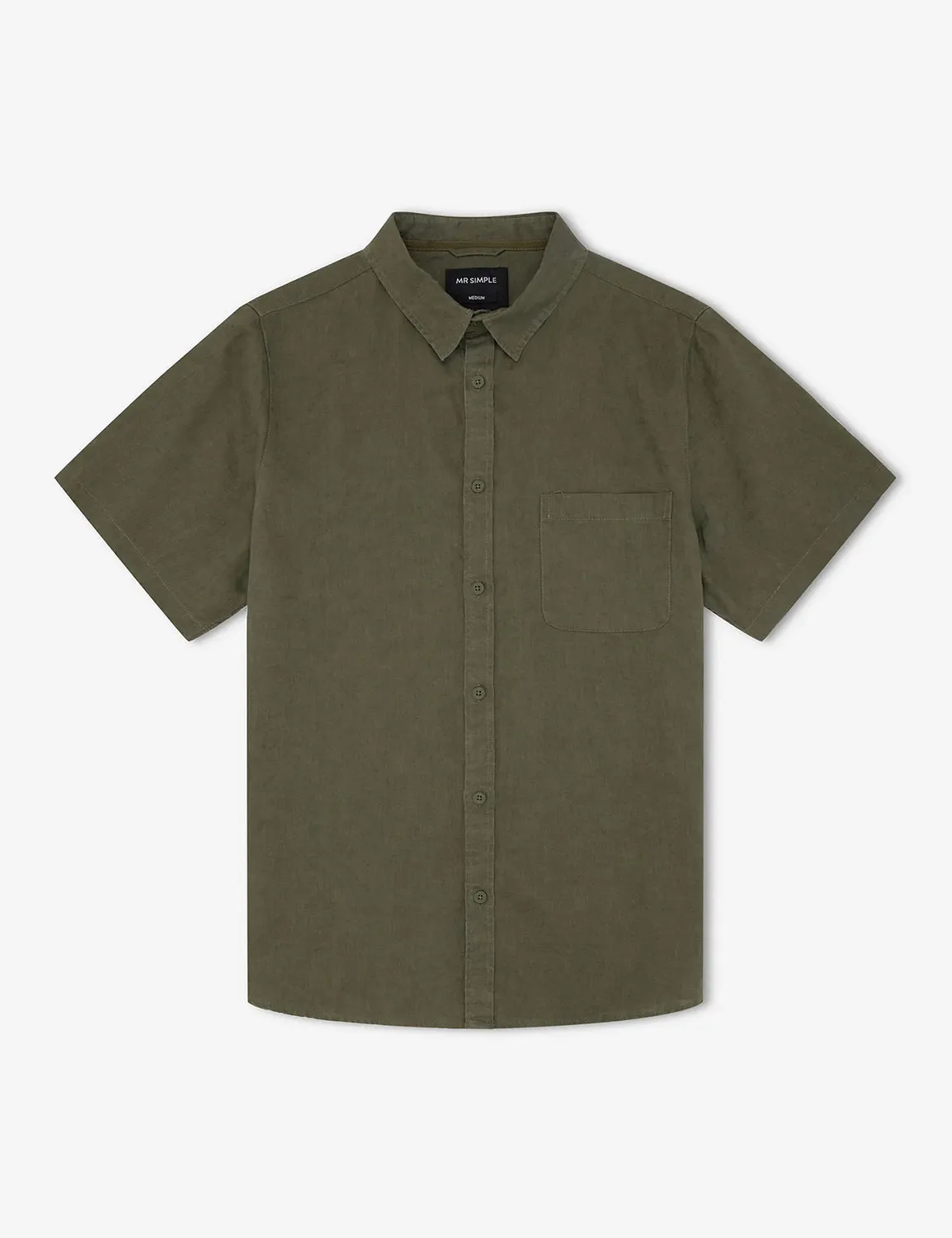 MRS S/S LINEN SHIRT